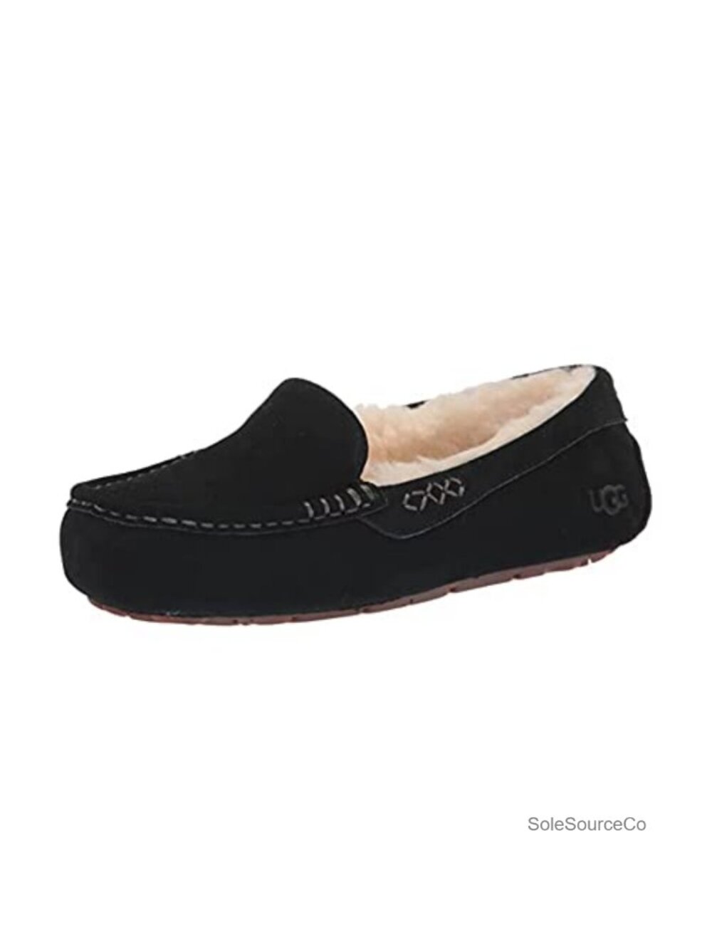 Women's Ansley Slipper with Wool Lining, Water Resistant Suede, Rubber Outsole